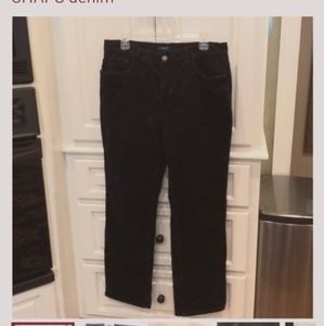 Appleseed's women's size 20W Black cordaroy pants